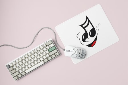 Eighth note ( music note ) Printed Mousepads For Music Lovers