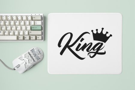 King - Designable Printed Mousepads(20cm x 18cm)
