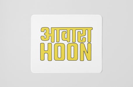 Awara Hoon- Printed Mousepads For Bollywood Lovers