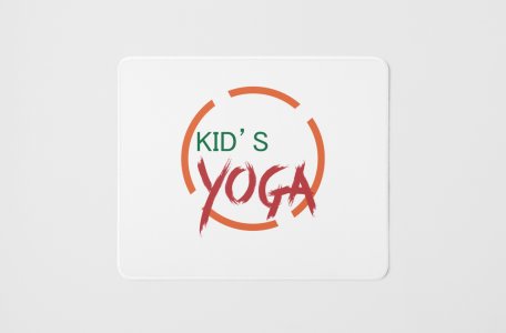 Kids Yoga - yoga themed mousepads