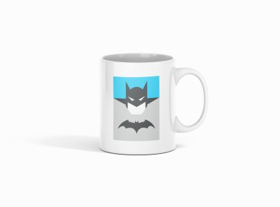 Batman - animation themed printed ceramic white coffee and tea mugs/ cups for animation lovers