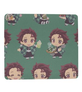 Tanjiro's Tale: Cute Pattern Design Mouse Pad - Limited Edition