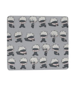 Moods of Infinity: Satoru Gojo Pattern Print - Ultimate Fan Mouse Pad