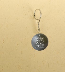 Heavy Toss Icon Printed Round Keychain Pack of 2