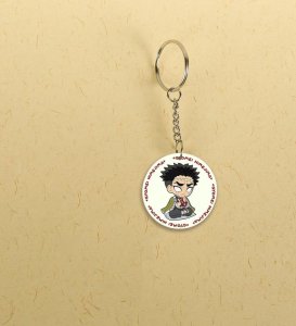 Tears of Stone: Printed Round Anime Keychains Pack of 2