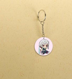 Flair of the Sound: Printed Round Anime Keychains Pack of 2