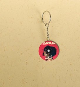 Fierce Rhythm Round Keychain Set (Pack of 2)