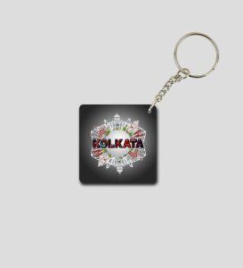 Rosogolla Wali City Vibes Printed Keychain Pack of 2