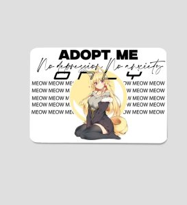 Adorable Fox Girl Companion For Cozy Days Printed Mousepad