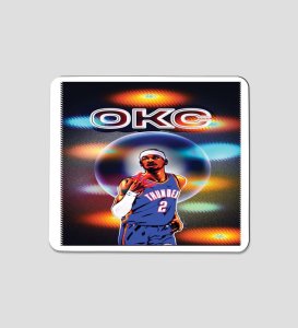 Next Move Charged Style Graphic Printed Mousepad