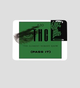 Green Theory Printed Mousepad