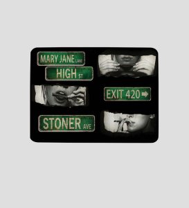 Rolling Lane Printed Mousepad