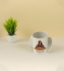 Cuddles & Coffee Beans Printed Coffee Mug 250ml