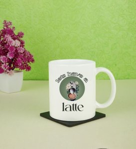 Latte Time Bliss Printed CoffeeMugs