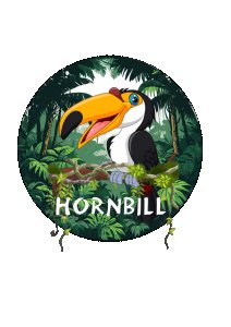 Hornbill Highlight Art Printed Coffee Mug 250ml