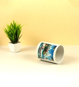 Life Is Short So Explore the World Printed Coffee Mug