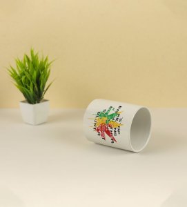 Spread Peace Not Hate with Chill Vibes Printed Coffee Mug 250ml