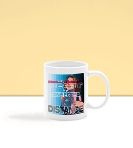 Unique Abstract Feminine Face Come With Me Printed Coffee Mug 250ml