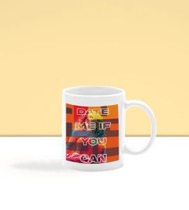 Brightly Colored Girl Art With Pop Design Printed Coffee Mug 250ml