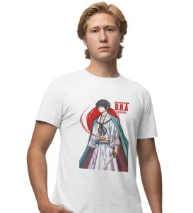 Samurai Legacy: Bloodline of Honor Graphic Printed White T-Shirt