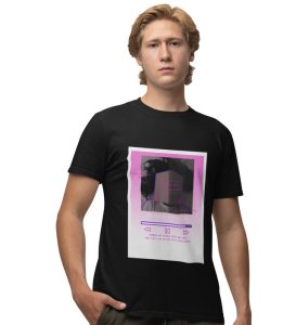 Meant to Be: Just Not With You Graphic Printed Black T-shirt