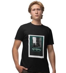 Pain's My Only Home: I've Learned to Be Alone Graphic Printed Black T-shirt