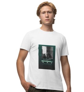 Pain's My Only Home: I've Learned to Be Alone Graphic Printed White T-shirt