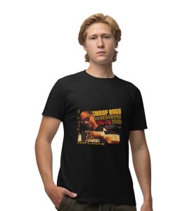 Master of the Mic : West Coast Legacy in Every Verse Graphic Printed Black T-Shirt