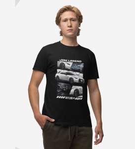 Turbo Beast : R35 Performance Graphic Printed Black T-Shirt