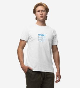 Classic Western: Western Movie Graphic Printed White T-Shirt