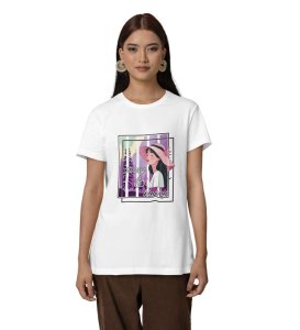 Bold Mood: Sassy & Blussy Graphic Printed White T-Shirt