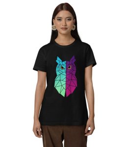 Butterfly Dreams Unfold: Graphic Printed Black T-Shirt